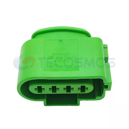 Auto Parts Generator Socket Cable Harness Connector for Volkswagen 4-pin Female 3D0973724F - image 4